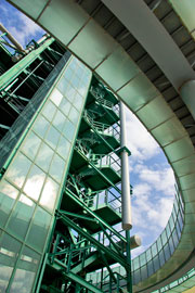 Detail of industrial building